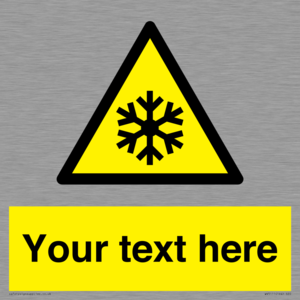 Custom Snowflake Sign